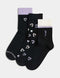 3pk Cotton Rich Love Heart Ankle High Socks
